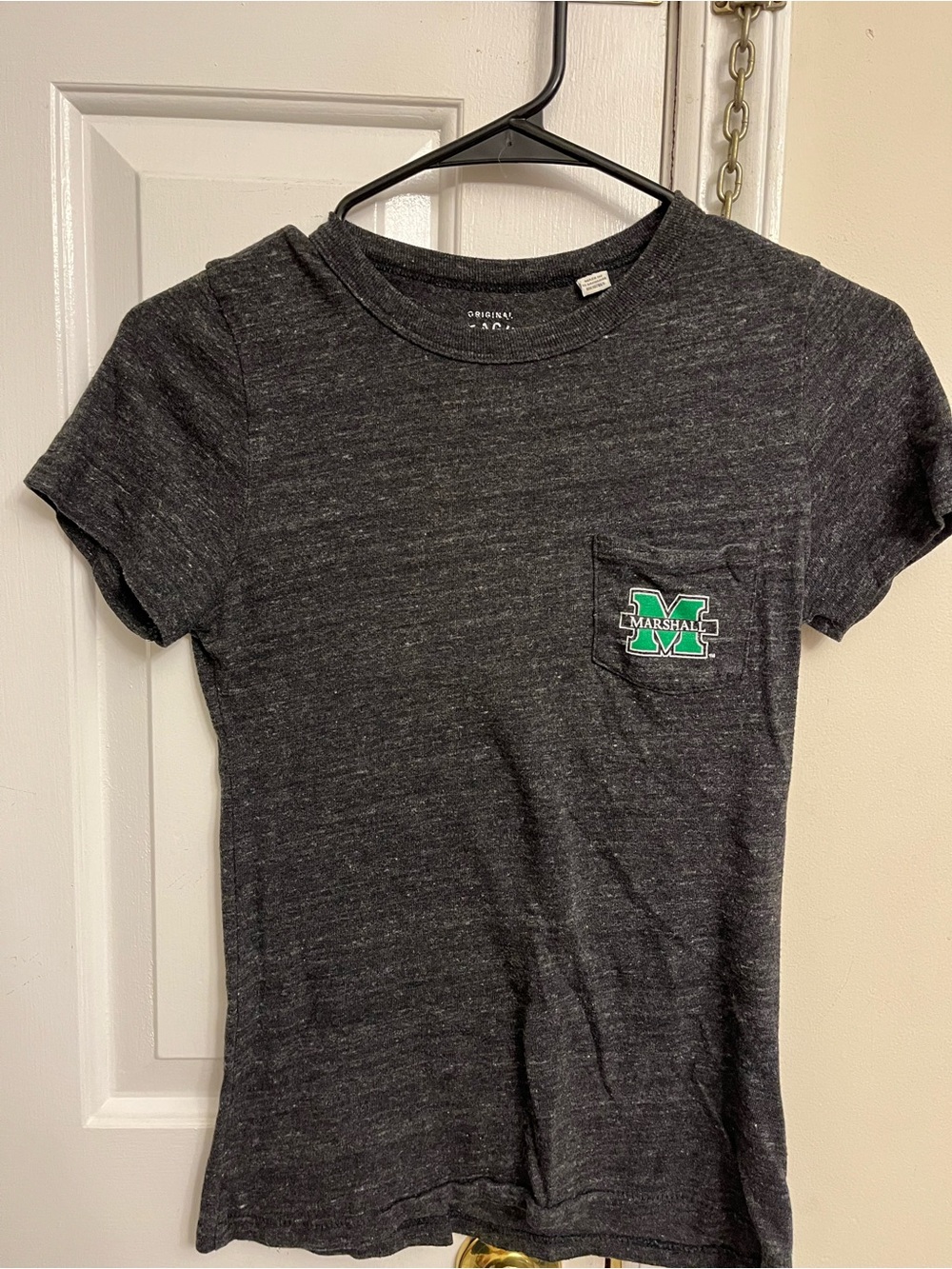 Original League Marshall University Thundering Herd Pocket T-Shirt S